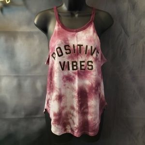 "Positive Vibes" tank
